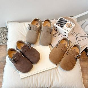 2025春秋新款 豆豆鞋 软底中小童宝宝时尚 男童单鞋 小皮鞋 女童博肯鞋