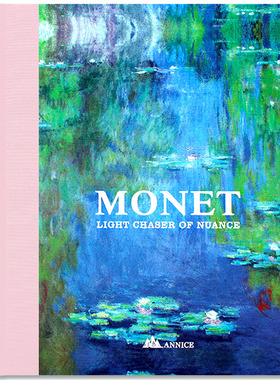英文原版 莫奈画册画集 MONET LIGHT CHASER OF NUANCE莫奈:逐光者对细微差别的追求 印象派油画艺术临摹画册美术作品集书集