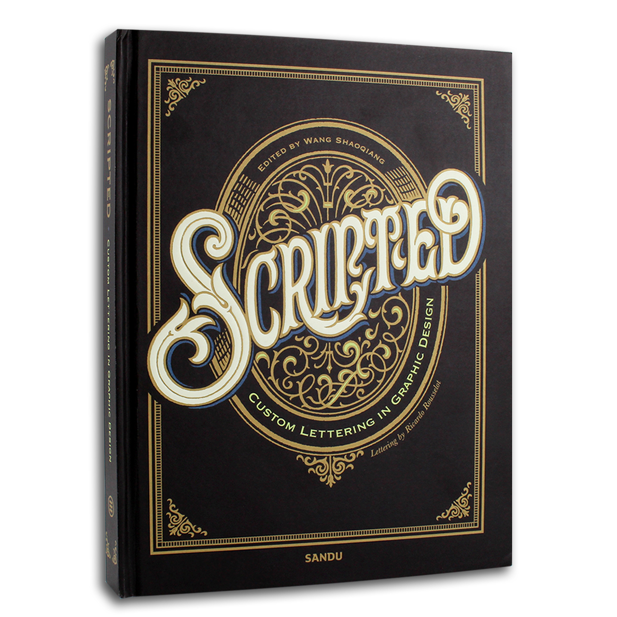 Scripted我写我型 手绘手写创意艺术字体设计 平面设计广告字体素材创意集书籍