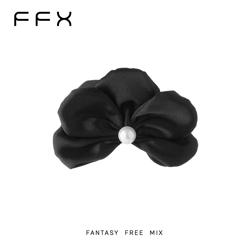 弗弗西FFX【半花】立体花瓣形光泽锻面抓夹大号发量大高级感发夹