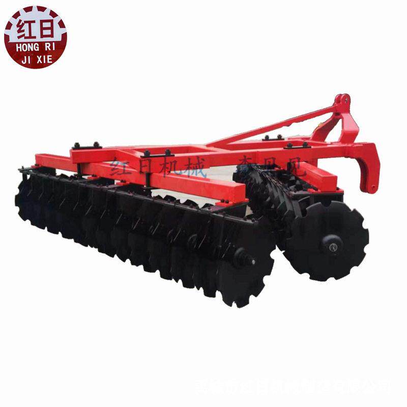 红日耕整机械重型圆盘耙 拖拉机悬挂28片缺口重耙 方便灵巧圆盘耙