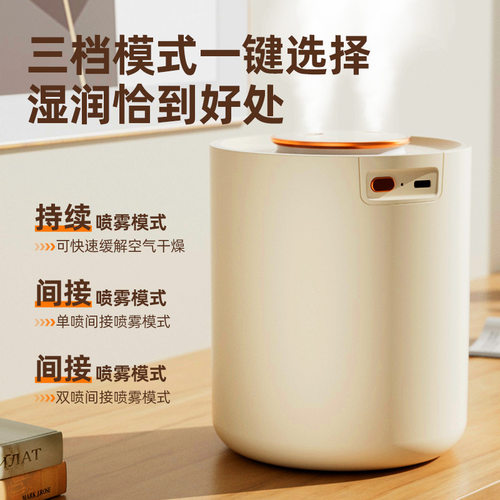 小型便捷双喷加湿器USB家