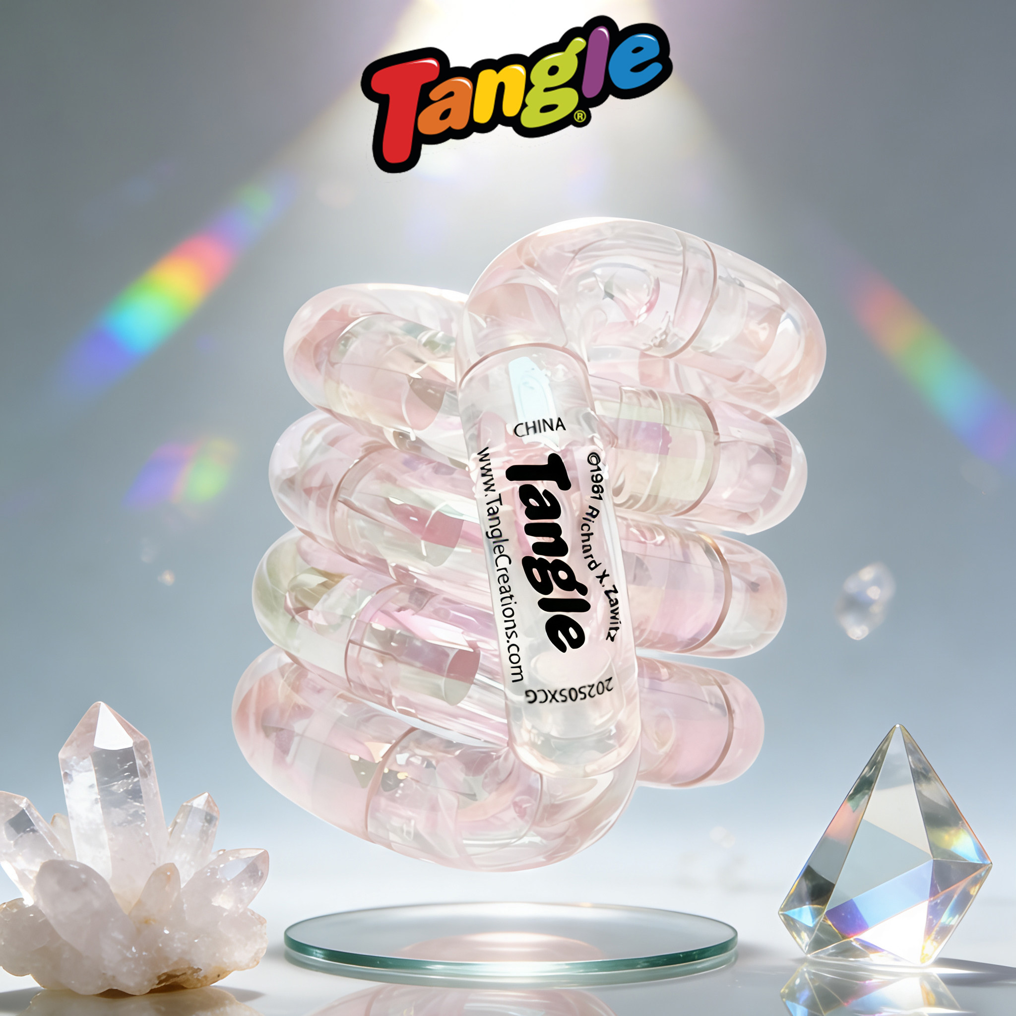 正版Tangle扭扭乐温变宝石系列ADHD专注力训练神器解压网红小玩具
