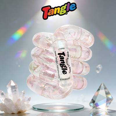 正版Tangle扭扭乐温变宝石系列ADHD专注力训练神器解压网红小玩具