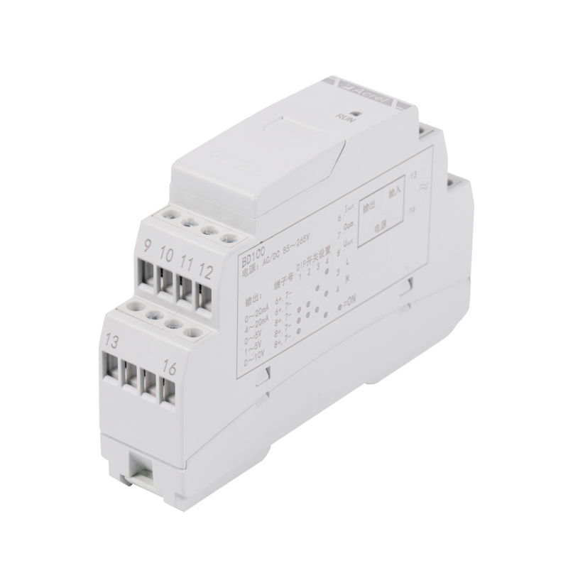 安科瑞BD100系列交流电流电压变送器一进两出变送4-20mA0-10V可选