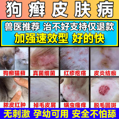 兽医推荐狗狗皮肤病专用药