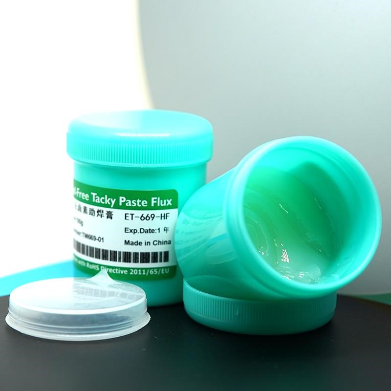 669助焊膏高i端精密焊锡膏bga返修专用无卤素助焊剂膏状松香膏