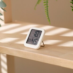 新款温湿度计室内家用高精度温度计婴儿房壁挂式干W湿温度表电子