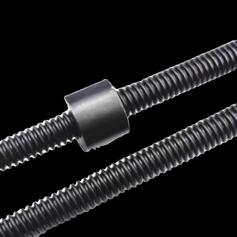 TR12-T50高强度淬火10.9梯形B扣丝杠12.9级t型牙丝杆全螺纹丝杆