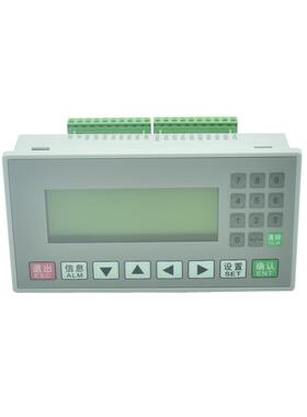文本plc一体机控制器FX2N-16MR/T国产可编程工控板op320-a显示屏
