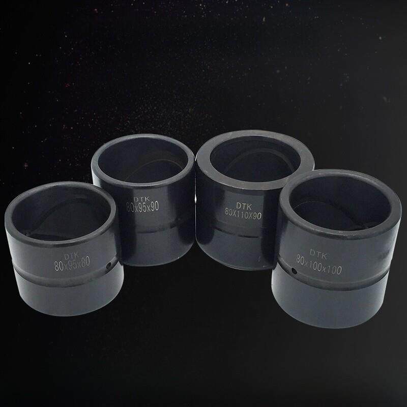 挖掘机斗套钢套筒衬套耐磨马头套筒耳罩加大加厚单面套筒叉车