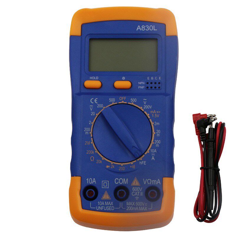 A830L万e用表 手持式数字万用表 电流表 电压表 数显表830B