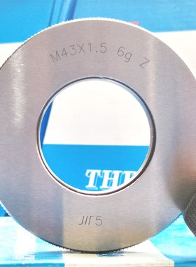 成量川制螺纹规普通公制螺纹环规M49*1.G5环规6g/6h通止规外螺纹
