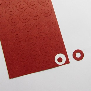 单节带孔快巴纸 1m8650电池组专用绝缘垫片 电池绝缘纸带背胶贴片