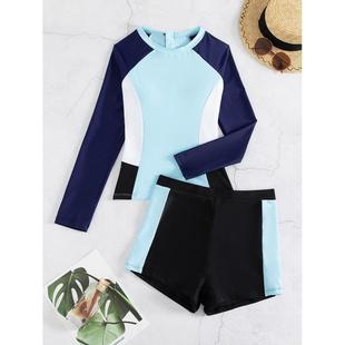 for women slimming Two belly swimsuit and covering piece