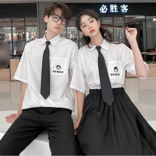 Graduation season junior high school student class uniform