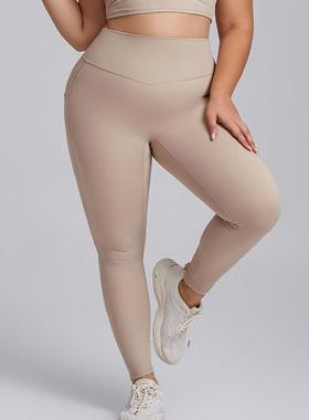 size sports hip pocket fitness elastic sanded pants pants