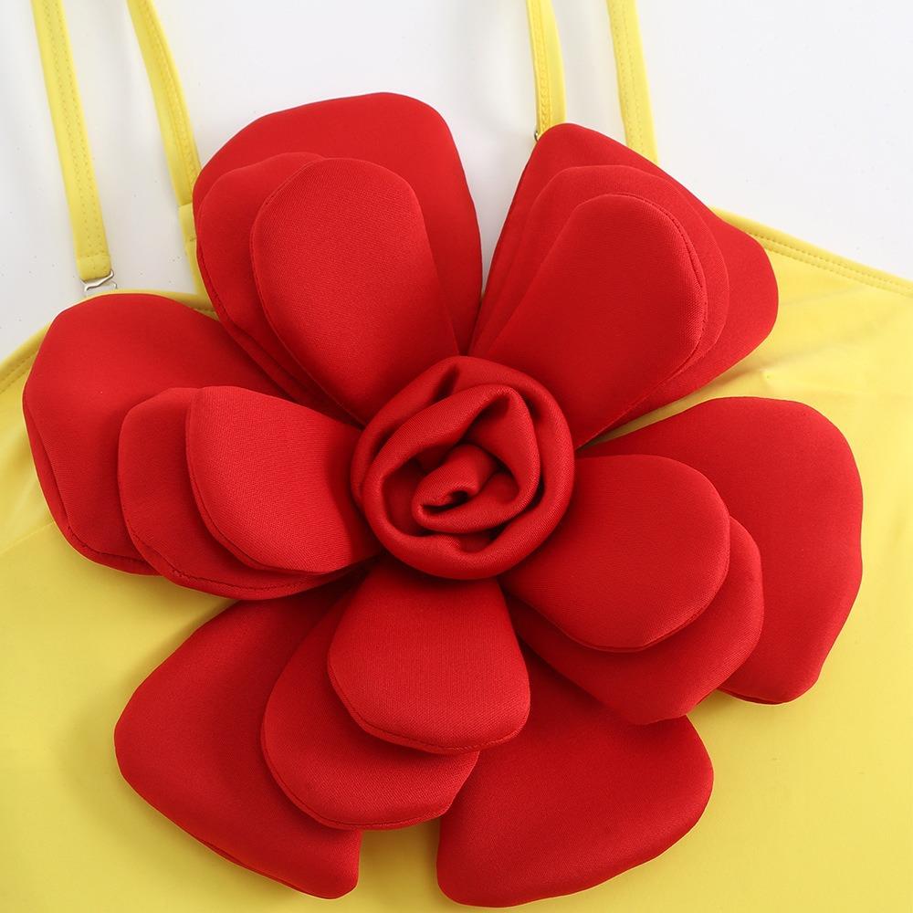 swimsuit one-piece swimsuit black sexy Lettering solid