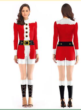 kids print costume boy girl animal catsuit long party