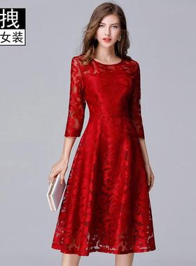 plus size red dresses winter sexy dress plus xl thicken