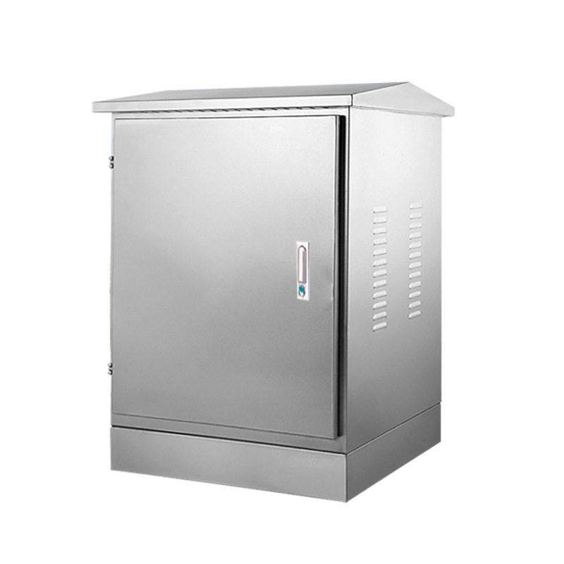 户外防雨不锈钢网络机柜落地室外防水监控设备箱功放交换机弱电柜