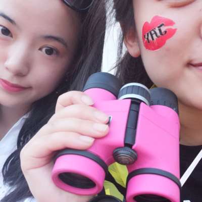 观剧望远镜演唱会高清高倍专业级儿童双筒粉色女孩男孩剧院看演出