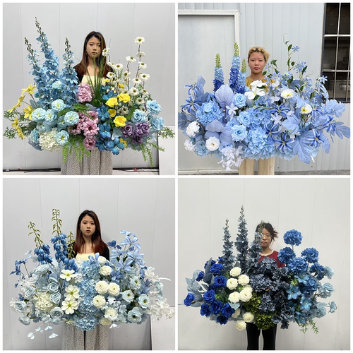 花排地排花婚庆舞台路引装饰花