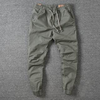 Sports loose straight cut Cargo pants 运动宽松直筒九分工装裤