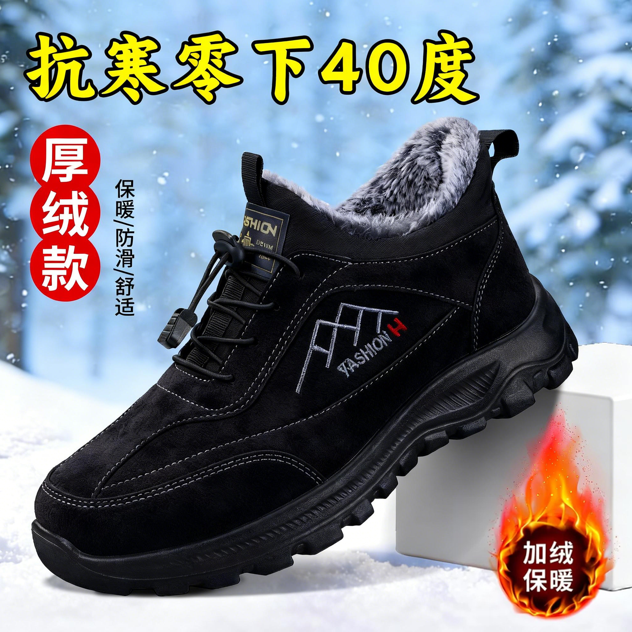 老北京布鞋男棉鞋冬季加绒加厚保暖防滑软底舒适爸爸鞋运动休闲鞋,流行男鞋,时尚休闲鞋,淘宝优惠券,粉丝福利购,淘宝优惠卷