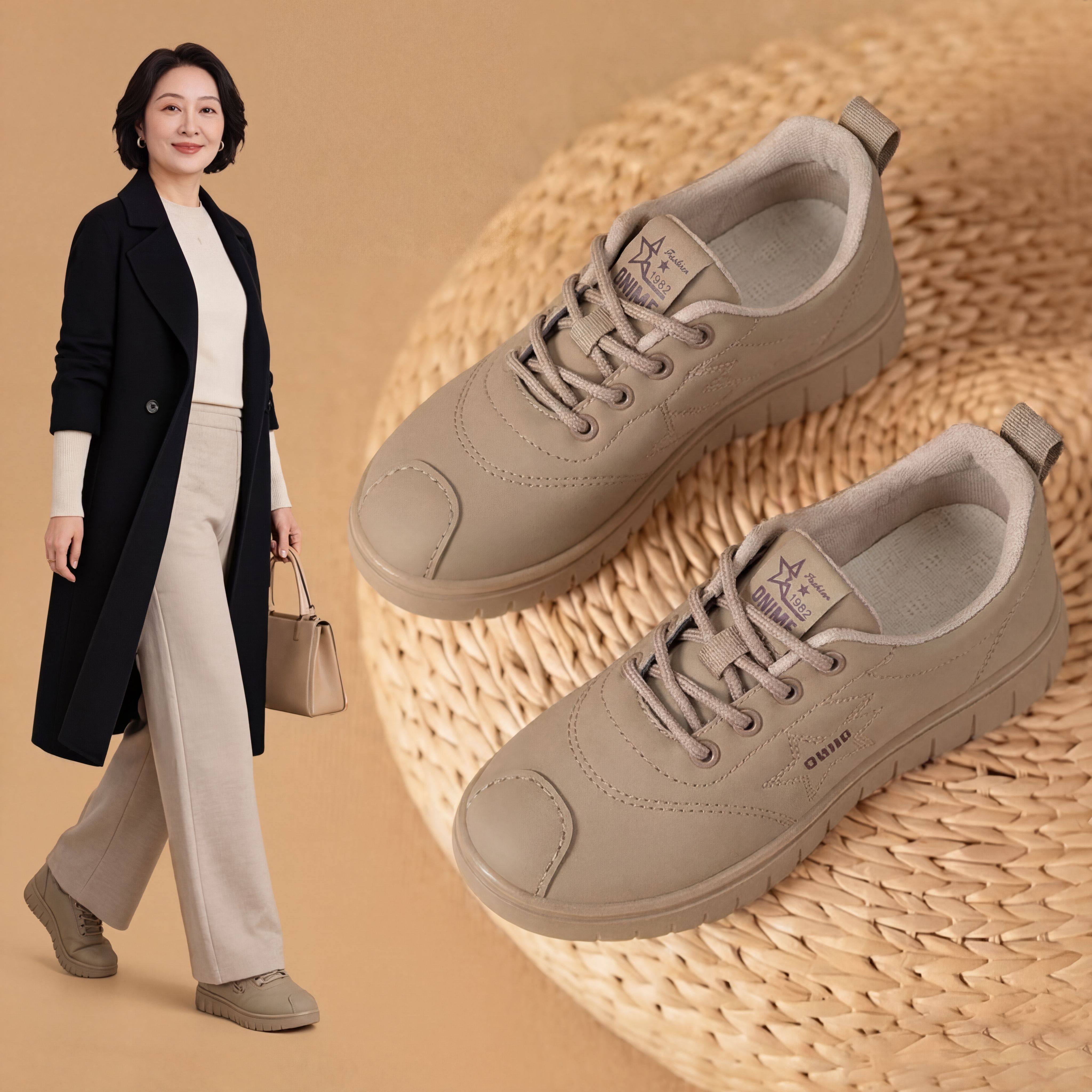 老北京布鞋女新款软底防滑中老年休闲运动厚底百搭轻便舒适妈妈鞋