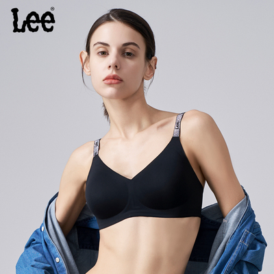 Lee无痕内衣女软支撑小胸聚拢