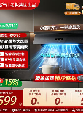 名气星河F20吸油烟机F20老板出品