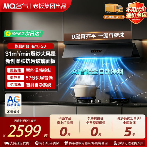 名气星河F20吸油烟机F20老板出品
