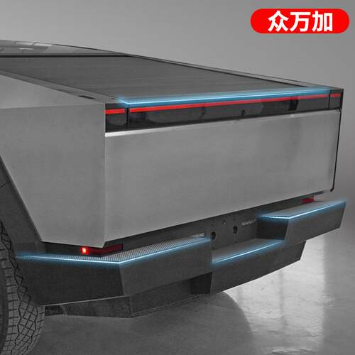 适用特斯拉皮卡保险杠斗盖保护垫