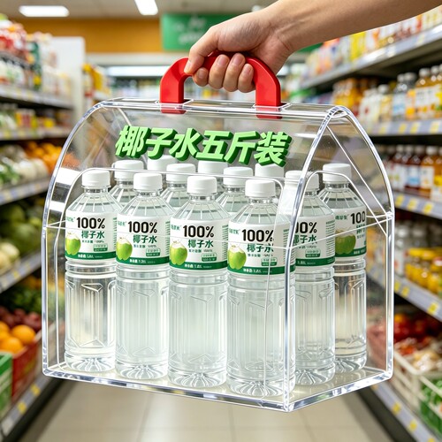 100%椰子水1.25L*两大瓶椰水饮料清爽解渴非浓缩饮品新日期