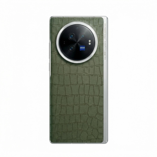 适用vivo X Fold3素皮背膜个性压纹原机皮纹vivo X Fold5手机背膜贴后盖保护膜vivo XFold3Pro手机后膜素皮膜