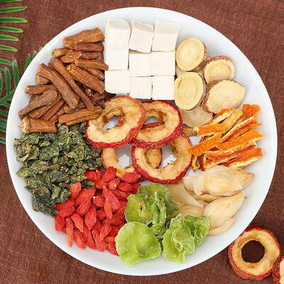 湖北李时蒲公英百合泡茯茶茯苓山楂橘皮枸杞子百苓合甘珍草WTF袋