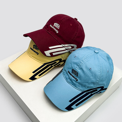 棒球帽四季男女美式小众字母个性
