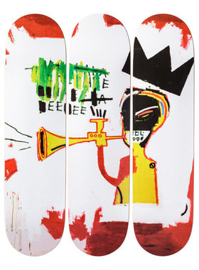 比利时The Skateroom 装饰滑板 Basquiat 巴斯奎特 Trumpet