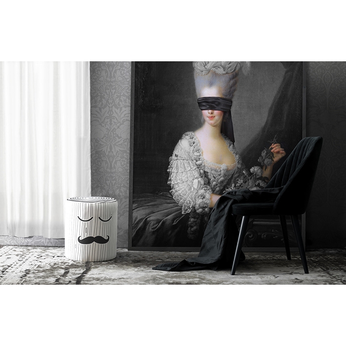 英国Mineheart Sleeping Log 睡着的木头 凳子 2种图案