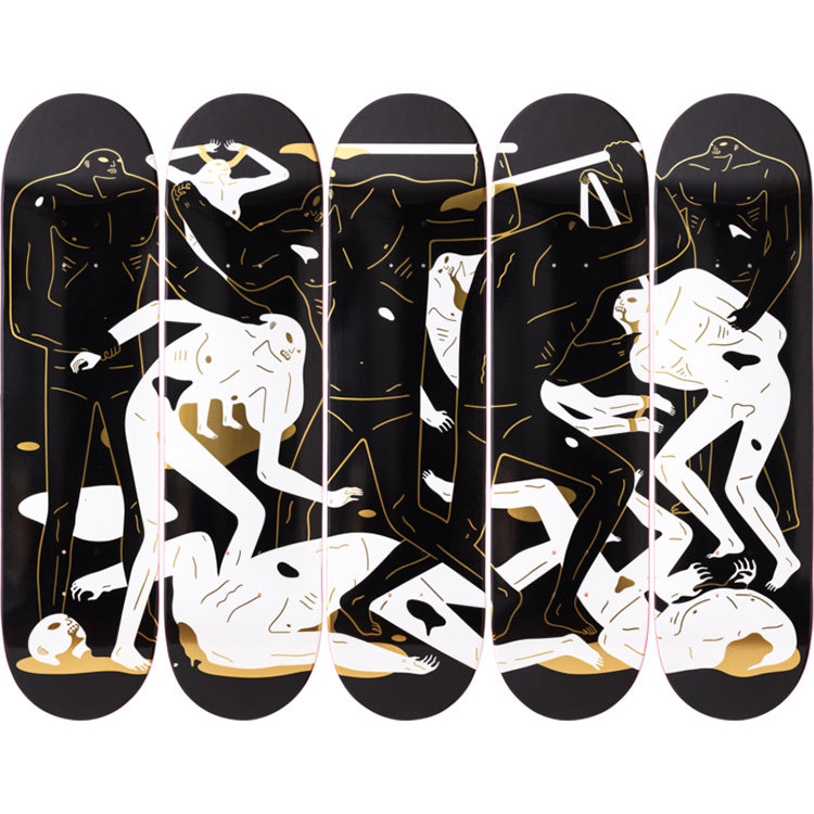 比利时The Skateroom 装饰滑板 Cleon PETERSON 人与神之间
