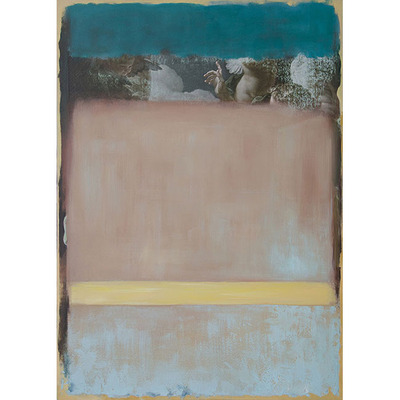 英国Mineheart Pointing The Blue 综合材料绘画