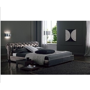 双人床 exige 欧式 床 203x240 意大利进口 皮床 bolzan