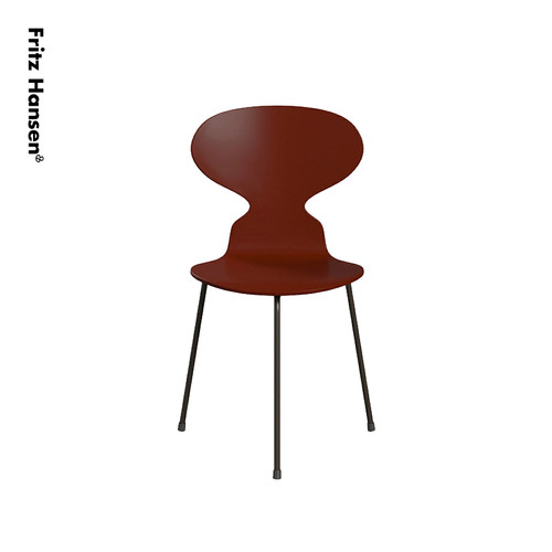 丹麦进口正版北欧经典 FritzHansen 蚂蚁餐椅 ANT 书椅