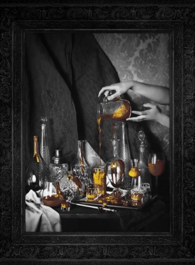 Mineheart 'Still Life' - Gold Edition - printed canvas 壁饰