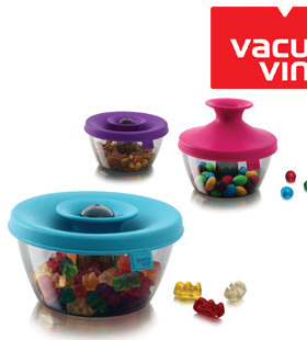 荷兰vacu vin原装进口 透明储物瓶 糖果罐 获奖2830160 2830760