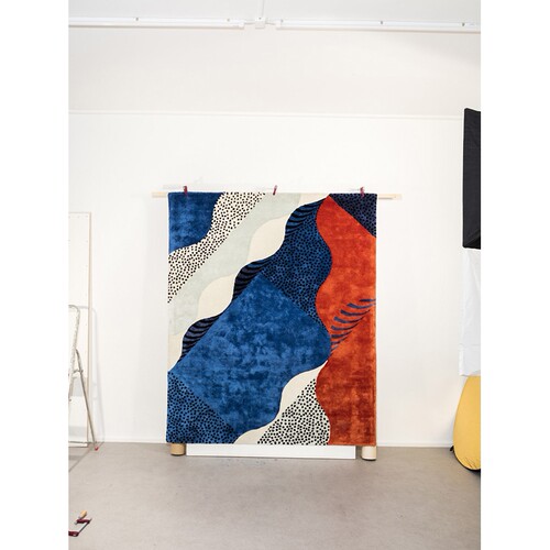 法国Moustache Silkscreen Rug 地毯 进口