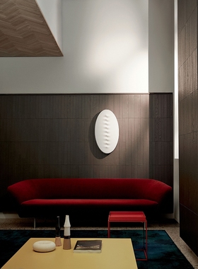 意大利Foscarini 白色壁灯 Superficie LED Wall light 创意进口