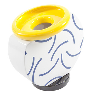 Vase创意设计进口欧式 意大利Memphis Cucumber 瓷花瓶 黄瓜