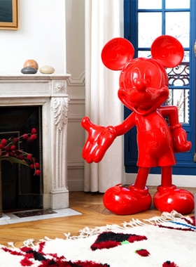 正品法国Leblon Delienne MICKEY 米老鼠摆件潮玩限量手办礼140cm